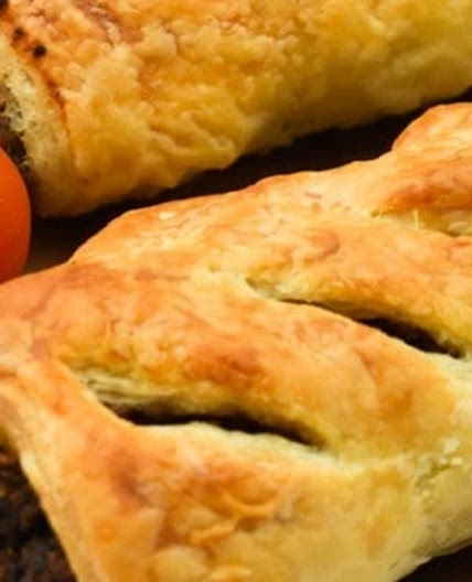 Mushroom & Chestnut Sausage Rolls (vegan recipe)