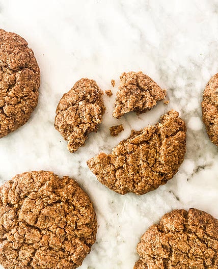 Almond Butter Crinkle Cookies