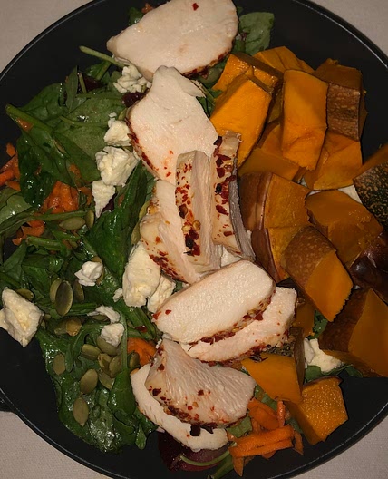 Chicken Pumpkin Salad