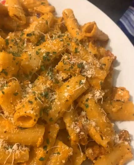 Chorizo and Chicken pasta