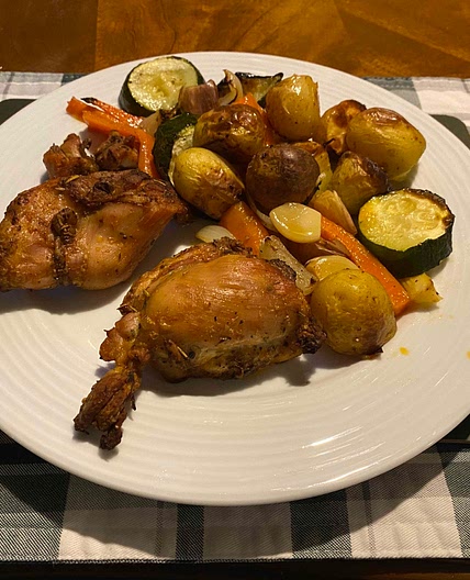 Roast Chicken and Veg