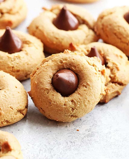 Gluten Free Peanut Butter Blossoms