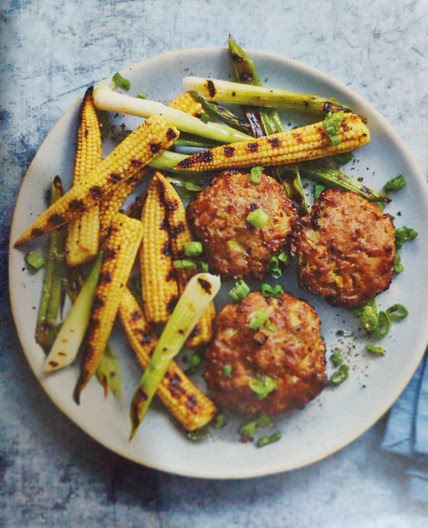 Cajun Pork and Apple Burgers