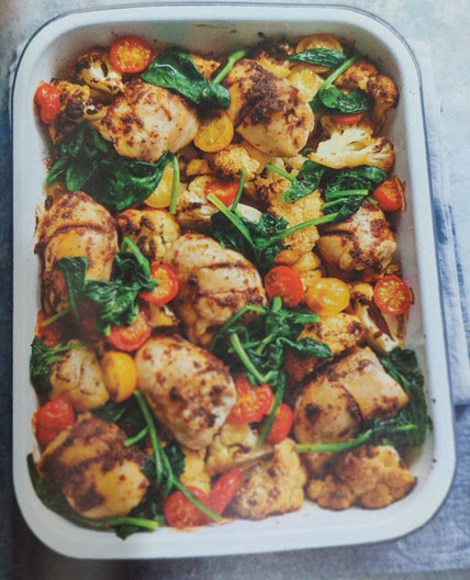 Curried Chicken and Cauliflower