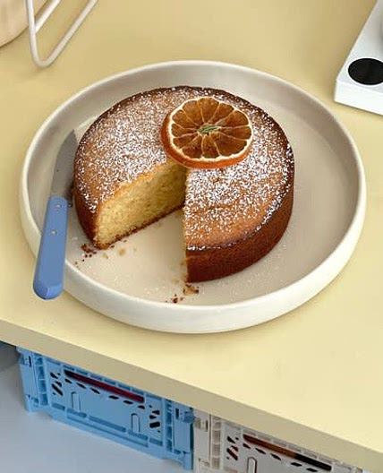 olive oil cake.