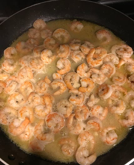 Shrimp scampi