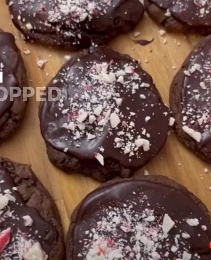 Chocolate Peppermint Cookies