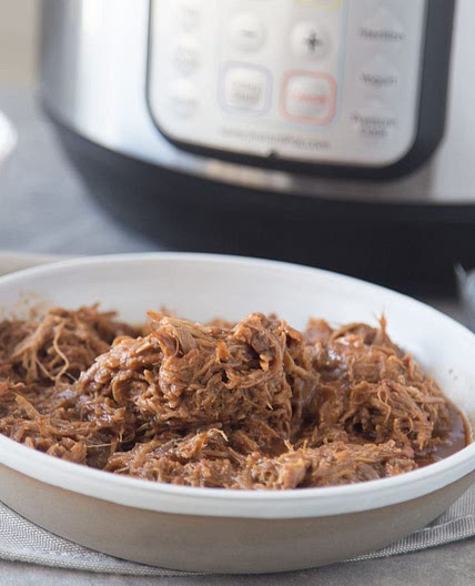 Porc effiloché à l’autocuiseur (Instant Pot) » Cinq Fourchettes