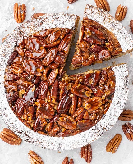 Pecan Upside Down Cake (VIDEO)