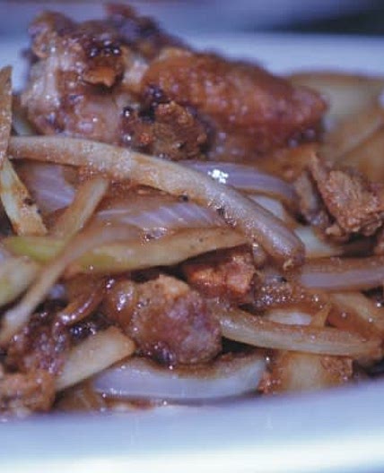 Stir Fried Pork in Ginger with Onion