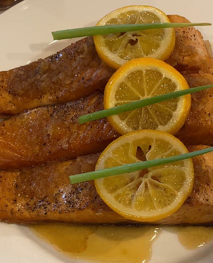 Fermented Honey Garlic Salmon