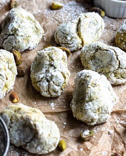 Traditional Italian Pistachio Cookies