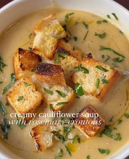 Creamy Cauliflower Soup