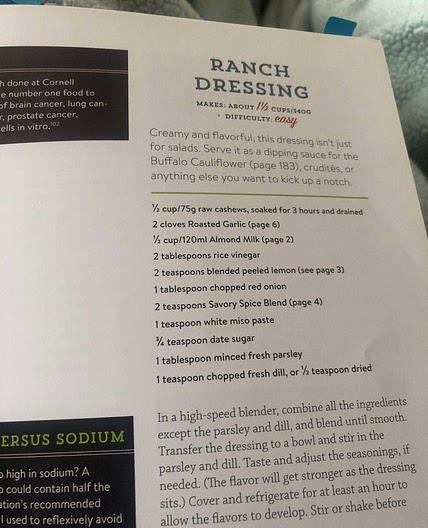 ranch dressing 