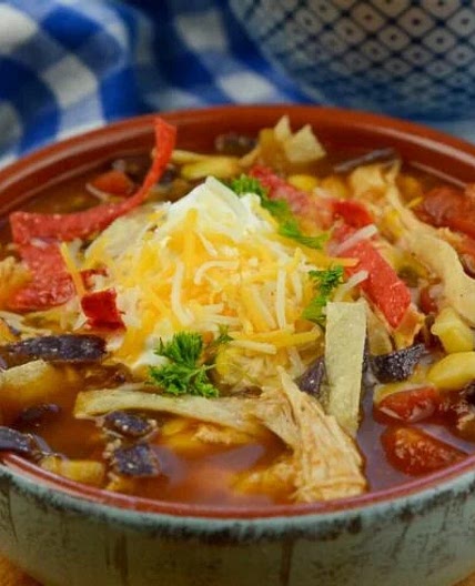 Black Bean Taco Soup