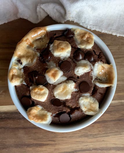 Baked Hot Chocolate Oats