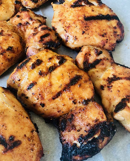 Grilled Jalapeno Brined Chicken