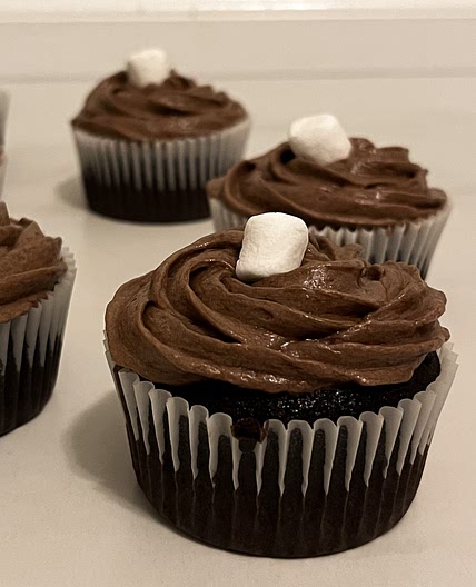 Hot Cocoa Cupcakes 