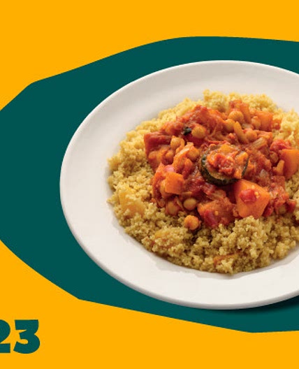 Moroccan-style chickpea (garbanzo) stew