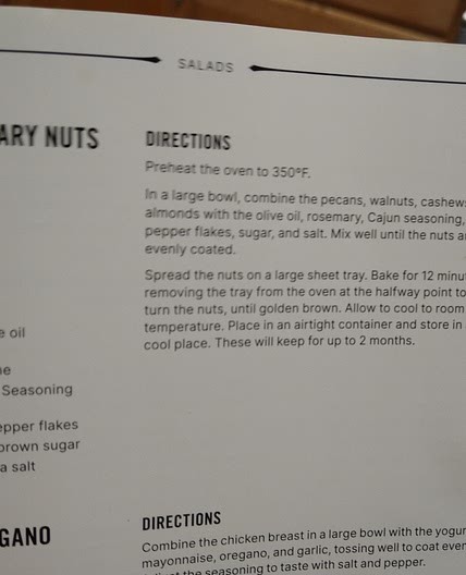 Mandy's Spicy Rosemary Nuts
