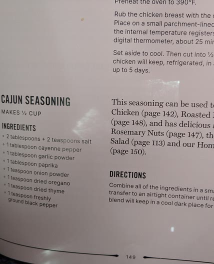 Mandy's Cajun Seasoning