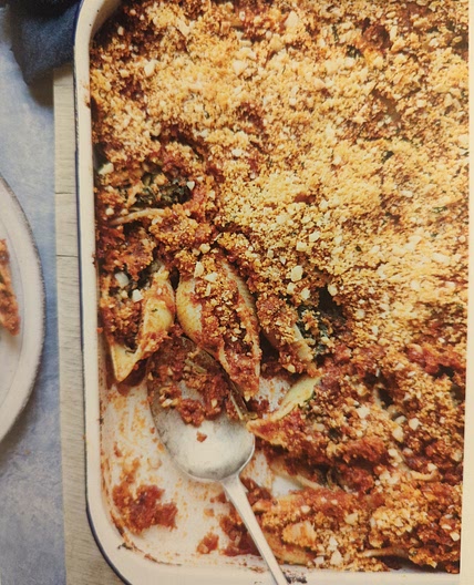 Stuffed pasta shells