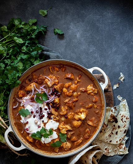 Chicken and cauliflower Korma