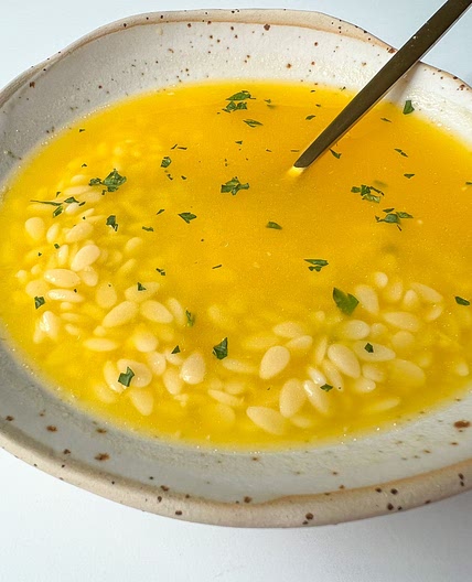 Easy Vegetable Broth Pastina Soup