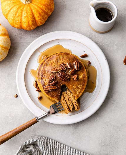 Pumpkin Pancakes (VG) (GF)