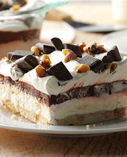Four-Layer Chocolate Dessert