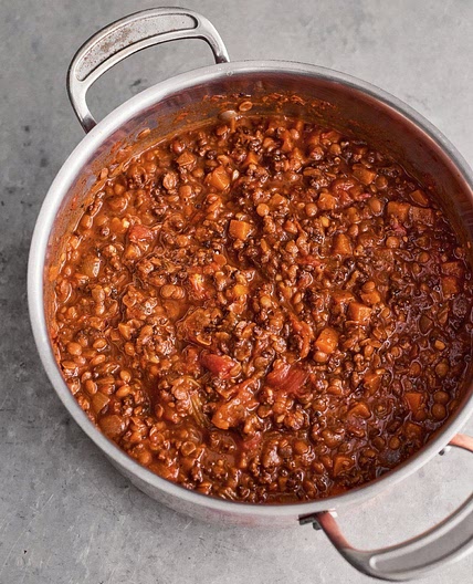 Budget-friendly meal plan 50/50 Bolognese
