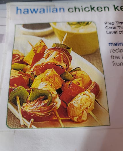 Hawaiian Chicken Kebabs
