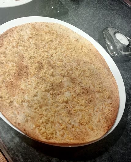Tortilla wrap focaccia