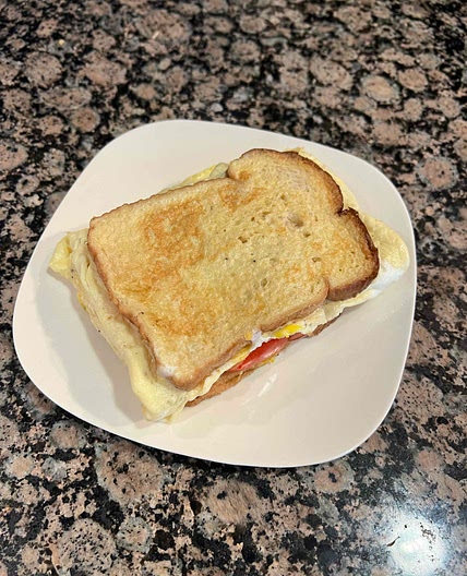 10 Minute Breakfast Sandwich
