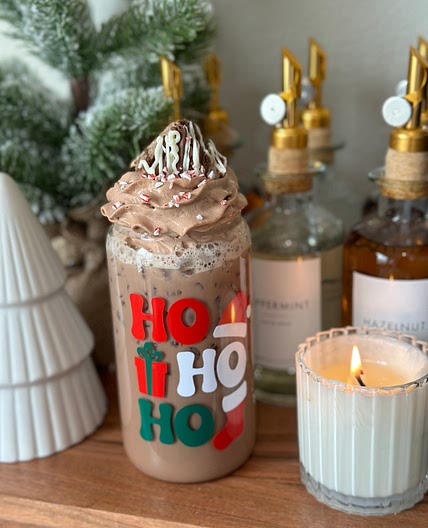 Peppermint Brownie Iced Mocha