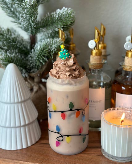 Peppermint Nutella Iced Latte