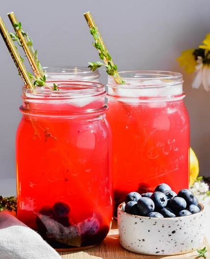 Blueberry Vodka Lemonade