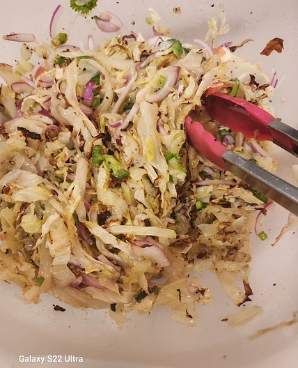 Hot slaw