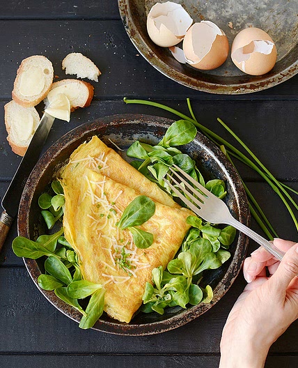 Omelette simple