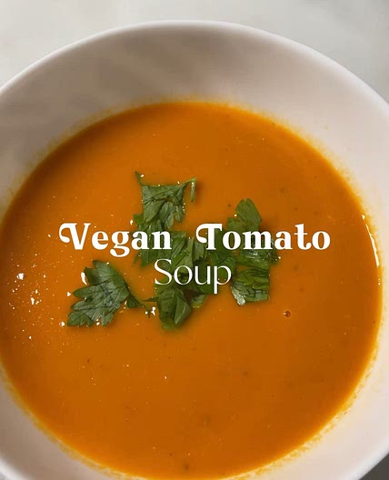 Plant-Based Tomato Soup