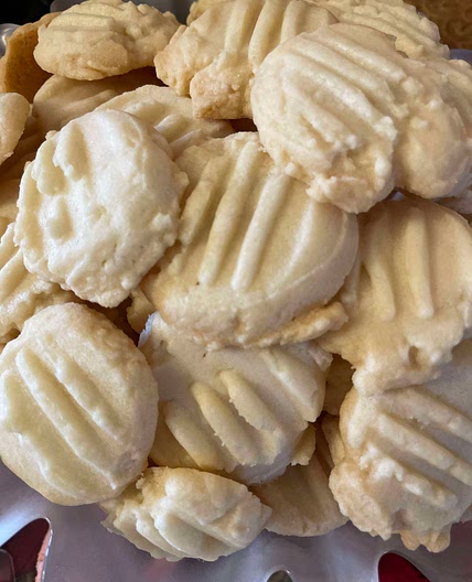 Melt away cookies