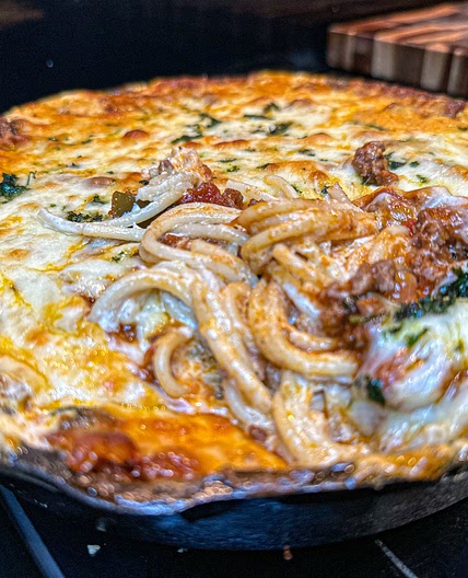 Trending TikTok Alfredo Spaghetti