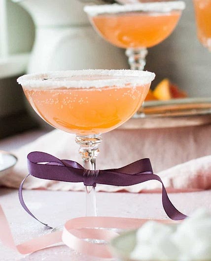 Sugar Plum Fairy's Plum Drink - New Year's Eve Cocktail