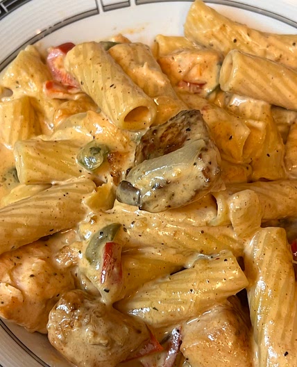 Creamy Chipotle Salmon Pasta