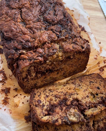 Nutella Banana Bread