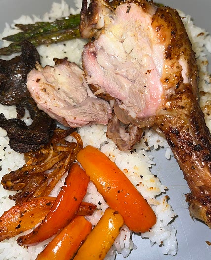 Smoked drumsticks
