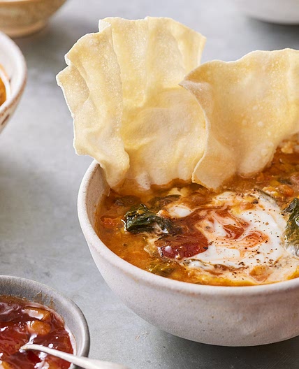 Jamie's spicy storecupboard soup
