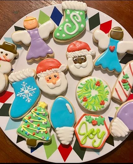 Almond Sugar Cookies-no chill & no spread