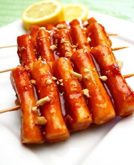 Spicy Rice Cakes GgoChi  (떡꼬치, TteokGgoChi) | Aeri's Kitchen