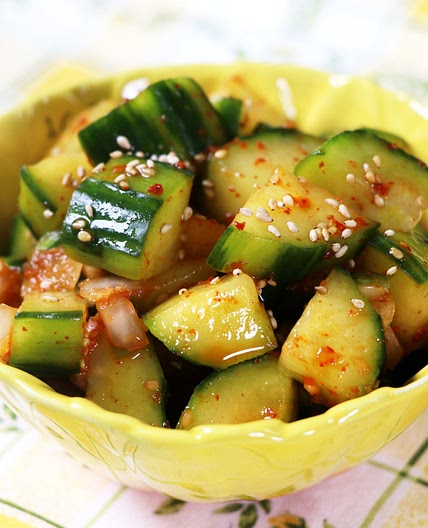 Cucumber MuChim  (오이 무침, OI MuChim) | Aeri's Kitchen